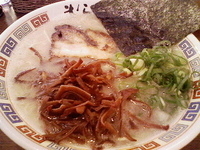 「ばりこて醤油ラーメン」@九州大牟田ラーメン きらら 新橋店の写真