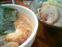 「濃厚豚骨魚介（鶏強め）つけ麺/さよなら限定その2（￥750）」@山勝軒の写真