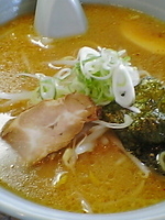 「味噌ラーメン（￥750）」@ラーメン ベアの写真