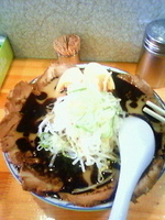 「チャーシュー入りらーめん（タマゴ付き）」@熊本ラーメン 都来の写真