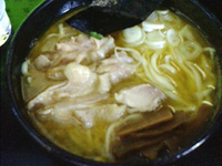 「鮟肝らーめん（800円）」@潮中華 KAZEの写真