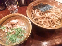 「つけ麺 肉入り（大盛り）」@麺屋 えん寺の写真