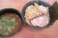 「つけ麺（大盛）+餃子」@札幌熟成味噌らーめん 匠神 大宮店の写真