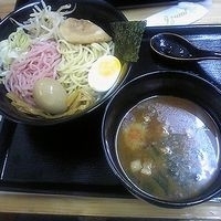 「青合もりつけ麺（麺少なめ）+味玉or玉子」@麺や多かせの写真