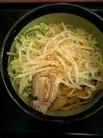 「こってり油そば」@麺工房 涌井 綾瀬店の写真