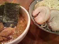 「豚骨魚介つけ麺【sayonara限定】850円」@山勝軒の写真