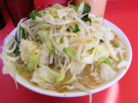 「小豚ニンニクカラメ（750円）」@ラーメン二郎 大宮店の写真