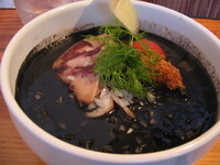 「Black Leri（コラボひまわり）」@○麺堂の写真