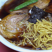 「チャーシューメン大盛（麺硬め）（750円）」@ラーメン ちとせの写真