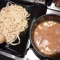 「つけめん 渡り蟹の滴味玉入り 小盛り」@四代目 けいすけの写真