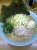 「ネギラーメン」@横浜家系ラーメン 二代目 梅家の写真