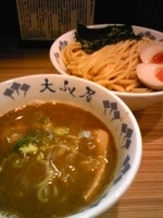 「重厚つけそば（大盛り）あつもり780円」@重厚煮干中華そば 大ふく屋 赤羽店の写真