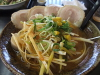 「味噌ネギチャーシューメン」@こだわりラーメン一徹の写真