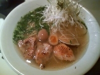 「フランス鶉の塩そば」@SOBAHOUSE金色不如帰の写真