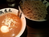 「濃厚つけ麺+味付玉子（850円+100円）」@麺屋武蔵 鷹虎の写真