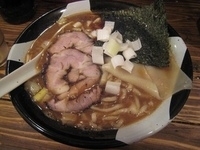 「特製煮干ラーメン」@すごい煮干ラーメン凪 新宿ゴールデン街店 本館の写真