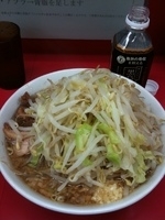 「小ラーメン/野菜・ニンニク少し」@ラーメン二郎 小岩店の写真