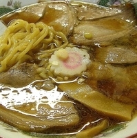 「手打ちゃーしゅうめん（麺硬め、味濃い目）￥800」@新井屋の写真