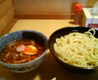 「辛つけめん」@頑者の写真