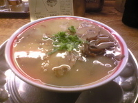 「ぼんしゃん+チャーシュー+ご飯」@九州じゃんがら 赤坂店の写真