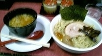 「つなみ特製つけ麺中盛」@自家製太打麺 勢拉 西千葉店の写真