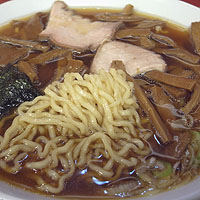 「メンマラーメン」@竹の家の写真