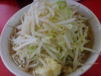 「小ラーメン ヤサイ ニンニク 魚粉」@ラーメン二郎 小岩店の写真