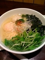 「あら炊き塩ラーメン」@麺屋 海神の写真