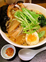 「らーめん（600円）」@丸直の写真