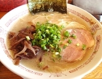 「らーめん+からしみそ 【600円+100円】」@博多長浜らーめん いっきの写真