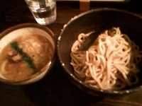 「塩つけそば」@鶏そば専門店 前略。まるきゅうの写真