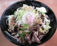 「まぜそば（大盛）750円+100円」@札幌熟成味噌らーめん 匠神 大宮店の写真