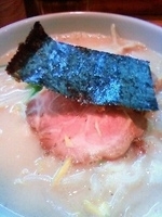 「吟醸鶏白湯しお（ゆず入り）」@麺ぽーかろぅの写真