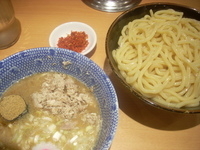 「辛つけ+豚ほぐし」@六厘舎の写真