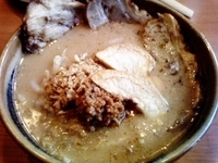 「北海道味噌漬け炙りチャーシュー麺」@蔵出し味噌 麺屋 壱正 各務原店の写真