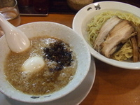 「醤油つけめん」@韃靼ラーメン 一秀の写真