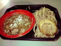 「中華そば とみ田「濃厚つけ煮干し800円+炙りチャーシュー100」@大つけ麺博 2009の写真