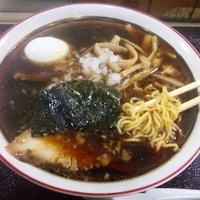 「らーめん+チャーシュー 500円+100円=600円」@たけおからーめん 松乃家の写真