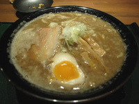 「魚介豚骨らーめん（かため）」@麺匠 竹虎の写真