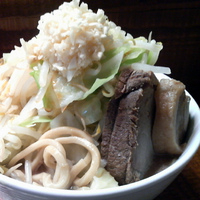 「ぶら二郎 ￥850 （ヤサイ・ニンニク）」@にぼぶらの写真