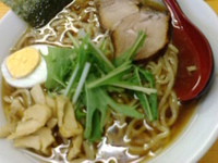 「しょう油らぁ麺 大盛」@あごいちの写真