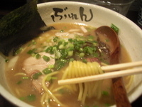 「オススメ!!濃厚豚そば700円+替そば120円」@濃厚豚そば ぶれんの写真