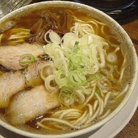 「バリ煮干しそば 750円（麺カタメ）」@中華そば つし馬の写真