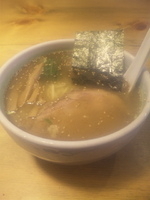 「塩ラーメン + 味付け玉子」@らーめん たきたろうの写真