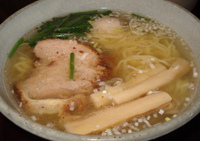 「ランチBセット（煮チャーシュー麺+味玉+水餃子）」@麺らいけんの写真