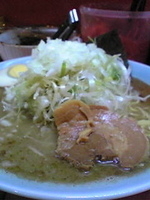 「長浜ラーメン（ネギ増し）」@長浜らーめん 世田谷店の写真