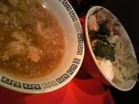 「ざる 豚玉子入り 野菜少な目」@ラーメン二郎 府中店の写真