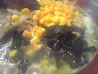 「塩バターコーンラーメン+餃子+半ライス」@北海道ラーメン ピリカの写真