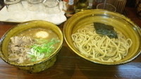 「味玉肉入りつけ麺並あつもり」@麺屋 えん寺の写真
