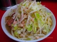 「小ブタ（ヤサイ・ニンニク）」@ラーメン二郎 小岩店の写真